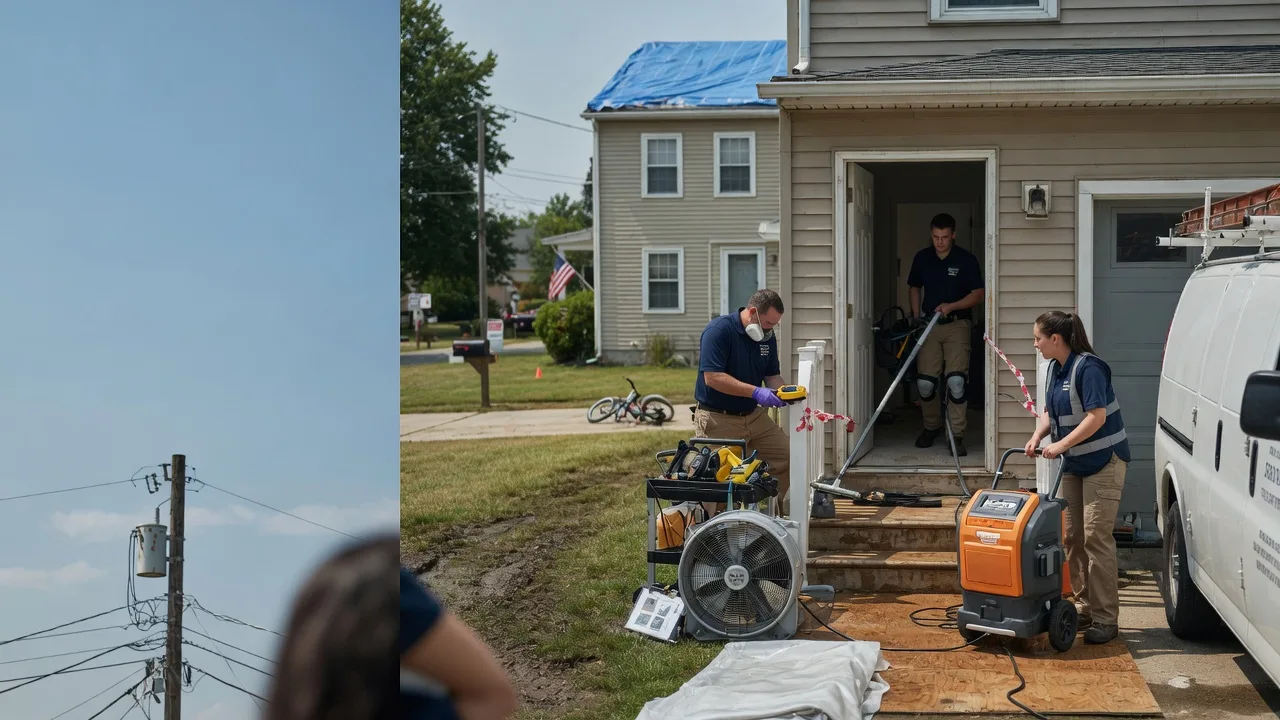 Water Damage Repair in Smithburg, WV near me